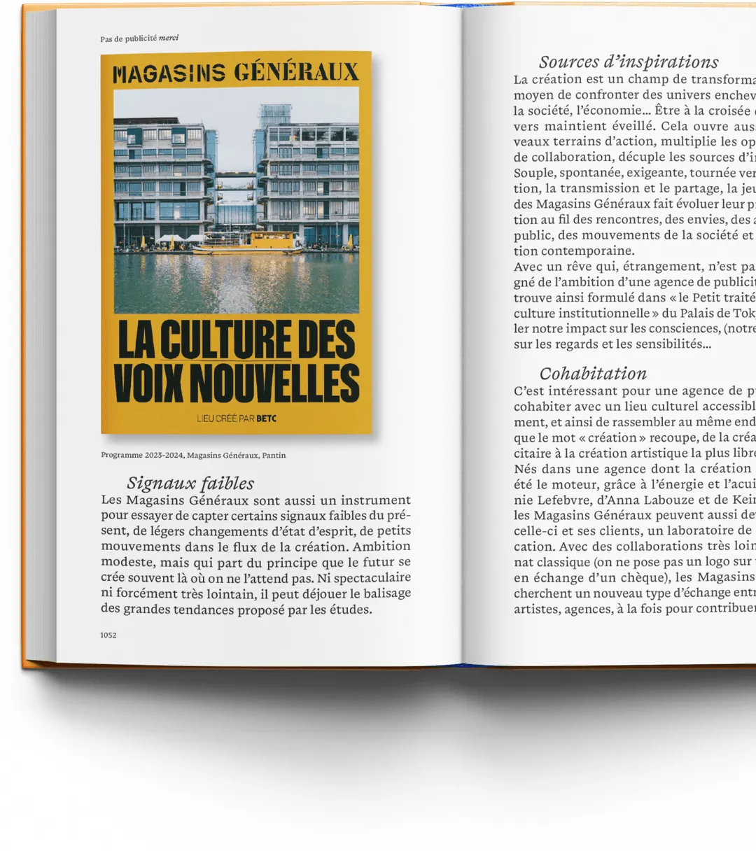 Extrait du livre de Rémi Babinet : Pas de publicité merci